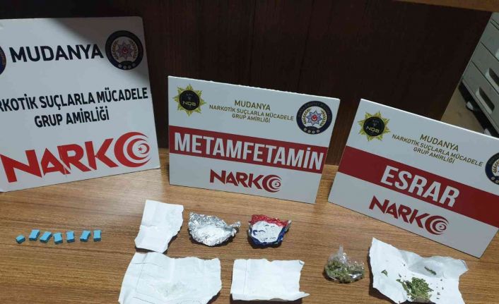 Mudanya’da uyuşturucu operasyonu