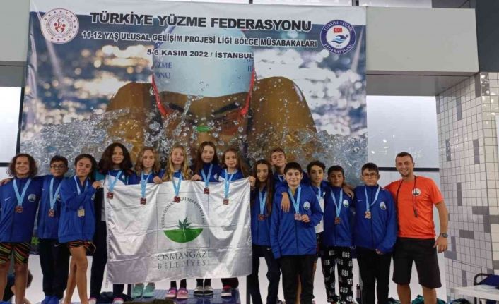 Osmangazili kulaçlar barajı geçti