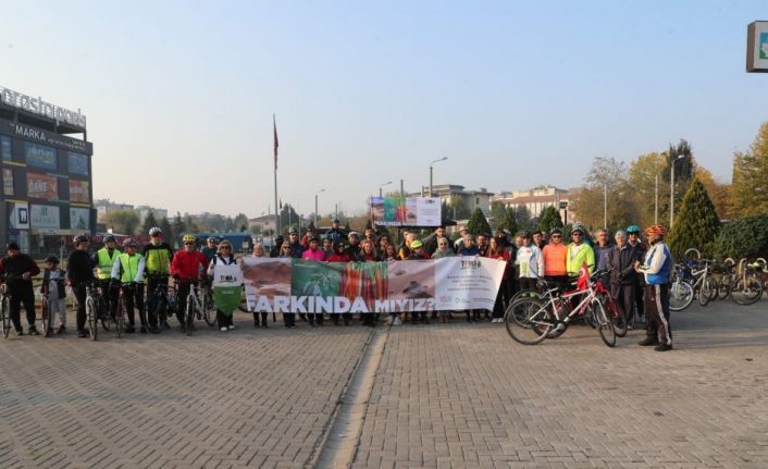 Pedallar erozyonla mücadele için çevrildi