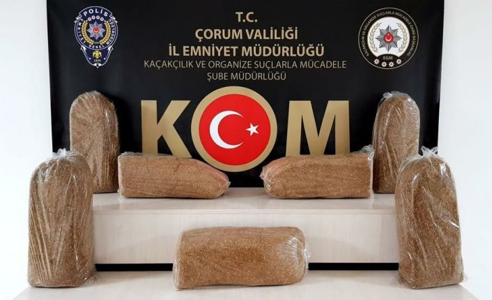 Polisten kaçak tütün operasyonu