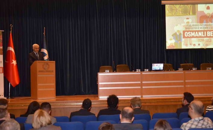 Rektör Çolak Sempozyum’da konuştu