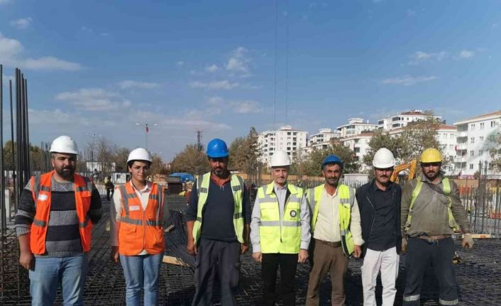 Şahinbey’de Millet kütüphanesi yapımı sürüyor