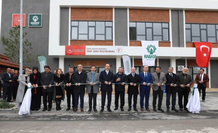Saraçoğlu Trap-Skeet Atış Poligonu Sosyal Tesisi açıldı