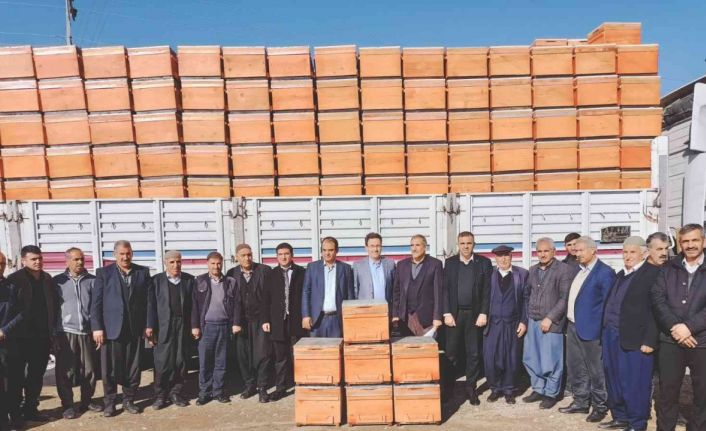 Sincikli arıcılara kovan desteği