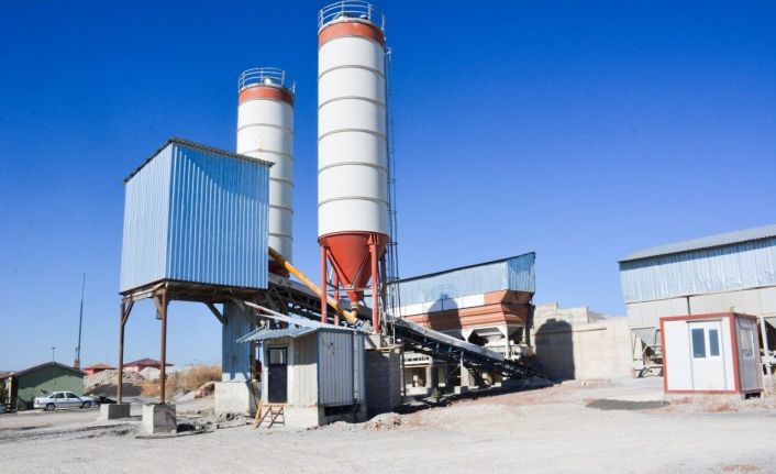 Sorgun Belediyesi kurduğu beton santrali ile kendi ihtiyacını kendi karşılıyor