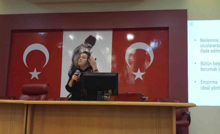 Tarım ve Orman Müdürlüğü personeline anne sütünün korunması eğitimi
