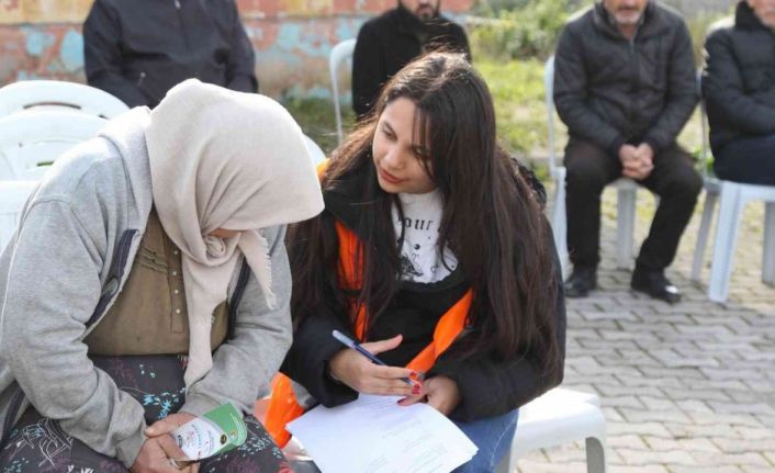 Vatandaşlara tarım, iklim değişikliği ve su tasarrufu bilgilendirmesi