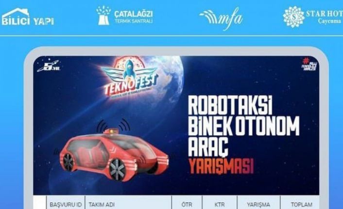 ZBEÜ OVAT Takımı, TEKNOFEST 2022 Robotaksi Yarışmasında üçüncü oldu