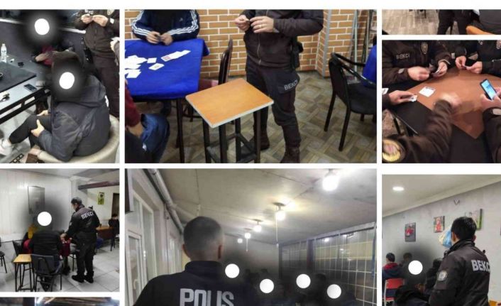 Zonguldak’ta yasadışı bahis ve kumarla mücadele denetimi yapıldı