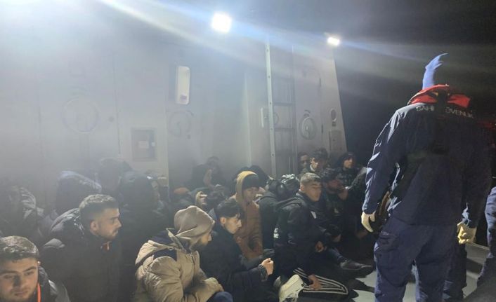 35 düzensiz göçmen yakalandı