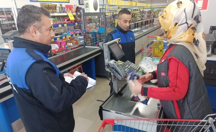 Adıyaman’da marketlere denetim sürüyor