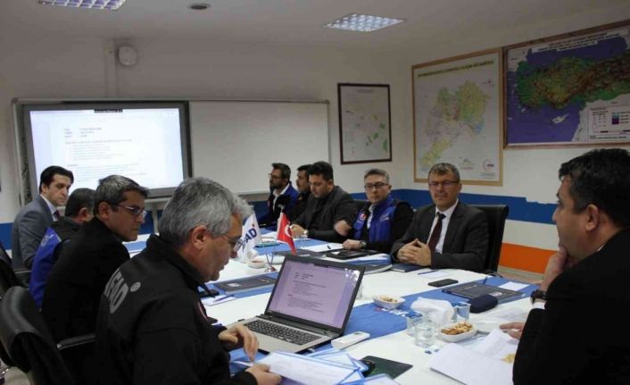 Afyonkarahisar’da İl Afet Risk Azaltma Planı toplantısı