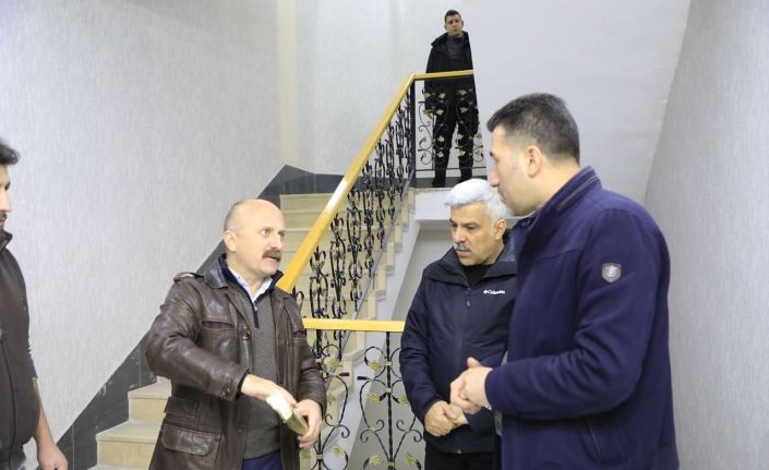 Ağrı Valisi Varol, polisevinde incelemelerde bulundu