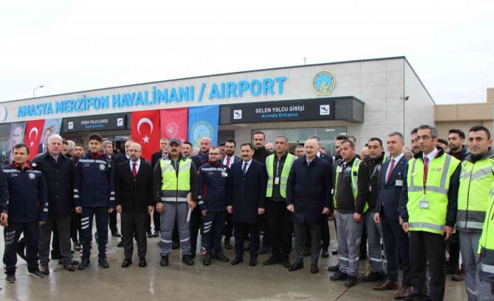 Amasya-Merzifon Havalimanı’na yeni terminal binası: Yolcu kapasitesi 700 bine çıkarıldı