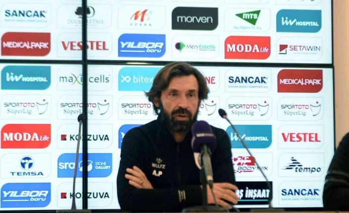 Andrea Pirlo: "Tek negatif durum, maalesef bu maçtan puan çıkaramamamız oldu"