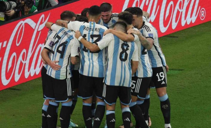 Arjantin, Dünya Kupası’nda çeyrek finalde