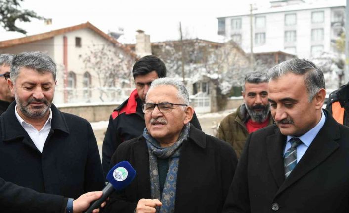 Başkan Büyükkılıç, Develi’nin en büyük mahallesinin 30 yıllık altyapı sorununu çözdü