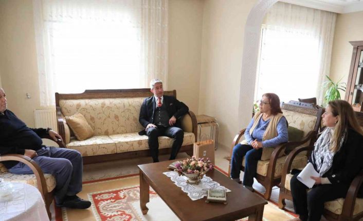 Başkan Oktay, gazi ve şehit yakınları yeni yıl öncesi yalnız bırakmadı