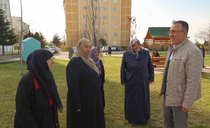 Belediye Başkanı Savran vatandaşlarla dev parkta bir araya geldi, yeni müjde verdi