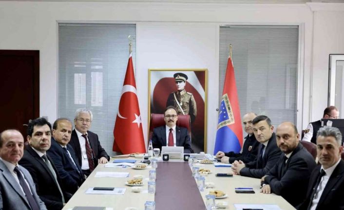 Bilecik’te ‘Önlem Al, Hayatta Kal’ protokolü VKS toplantısı gerçekleştirildi