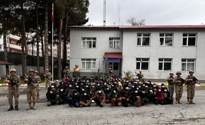 Bitlis’te 130 düzensiz göçmen yakalandı