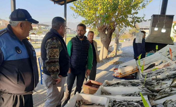 Çine’de yılbaşı öncesinde balık tezgahları ve fırınlar denetlendi