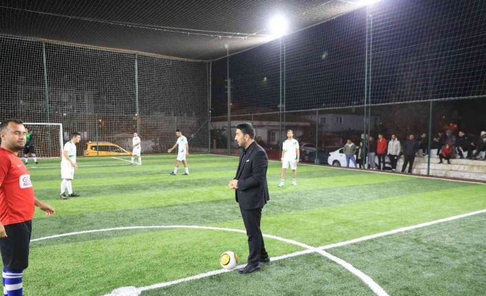 Dalaman havaalanı çalışanları, futbol turnuvasında ter döktü