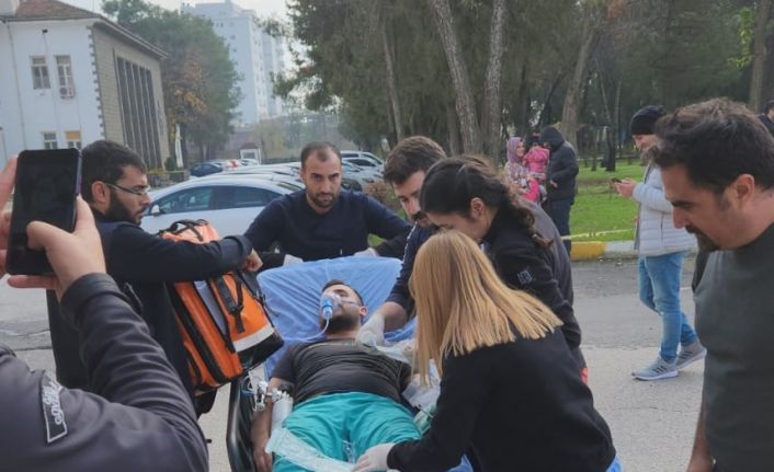 Diyarbakır itfaiyesinden yangın tatbikatı