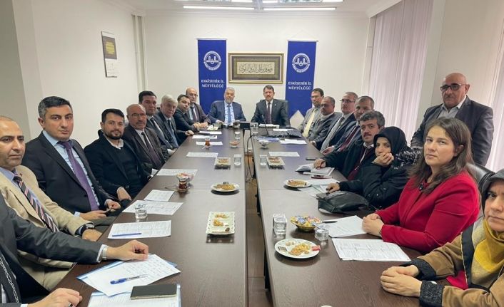Eskişehir Cumhuriyet Başsavcılığı ve İl Müftülüğü arasında istişare toplantısı