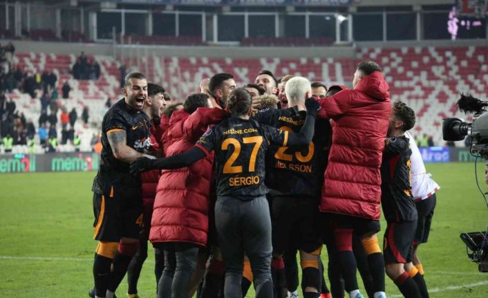 Galatasaray’dan maç sonu büyük sevinç