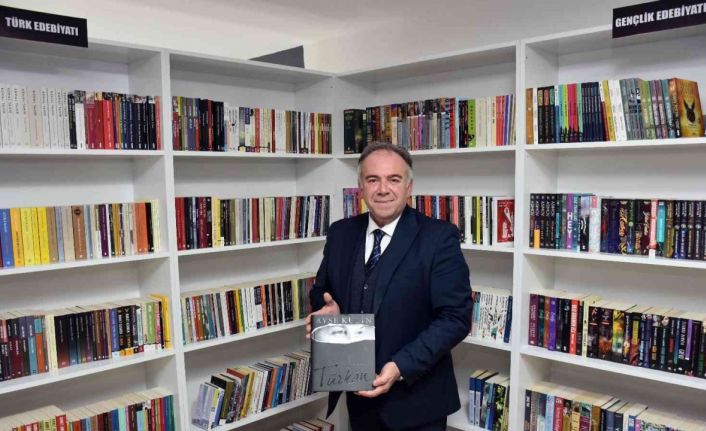 Germencik Belediyesi’nin kütüphanesine yoğun ilgi