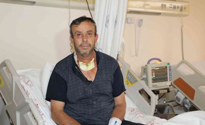 Gırtlağı alındı, sağlığına kavuştu