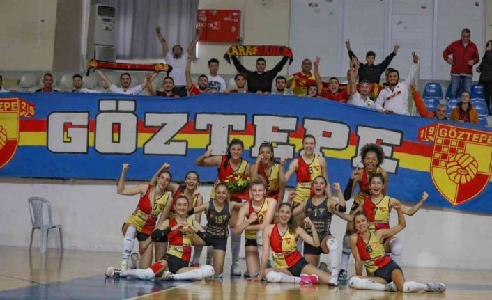 Göztepe Voleybol, Çanakkale’den mutlu döndü