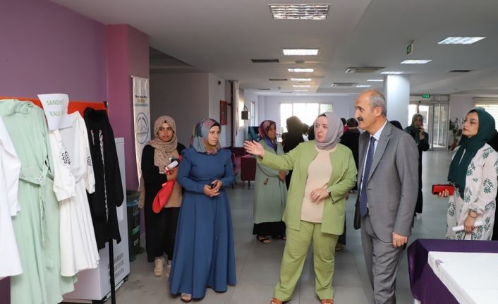 Kahramanmaraş’ta tekstil sektörüne kalifiye eleman yetiştiriliyor