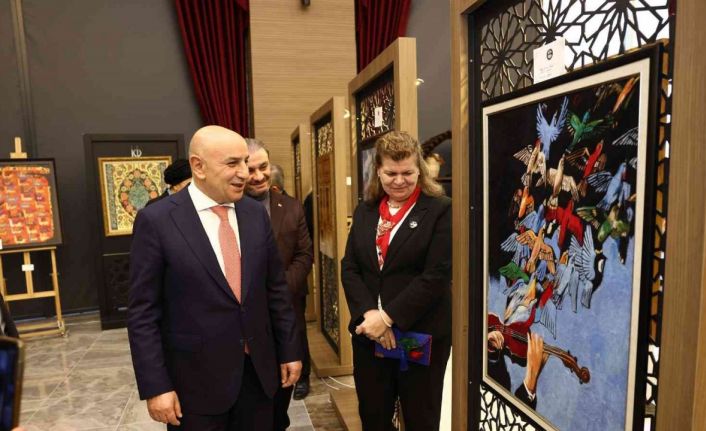 Keçiören Belediyesi, ’Sanat Şifadır Gönüllere’ sergisiyle sanatseverleri bir araya getirdi