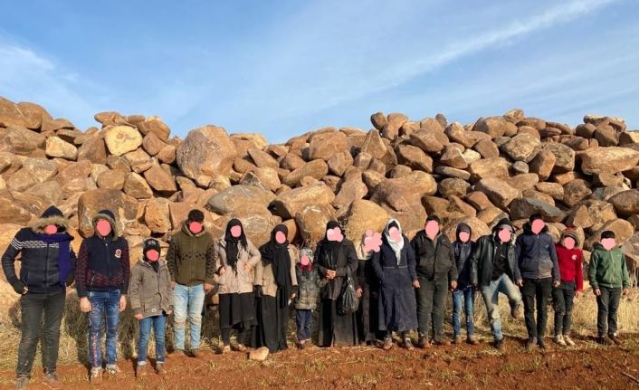 Kilis’te 24 düzensiz göçmen yakalandı