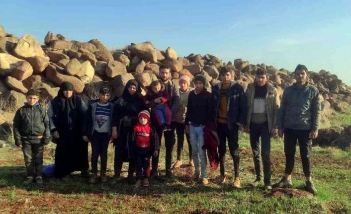 Kilis’te 57 düzensiz göçmen yakalandı