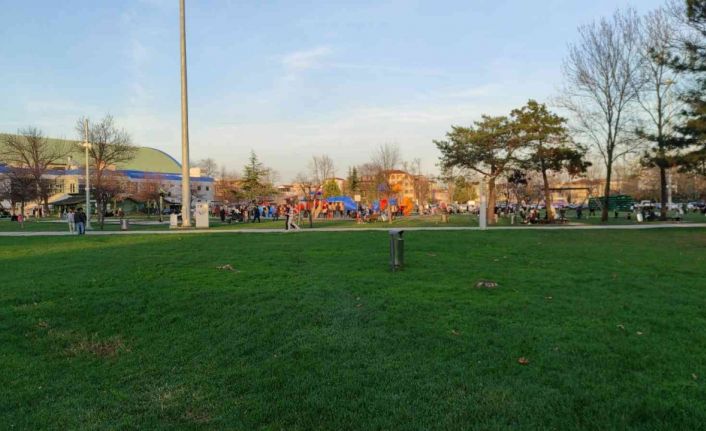 Kış ayında bahardan kalma günler yaşanıyor