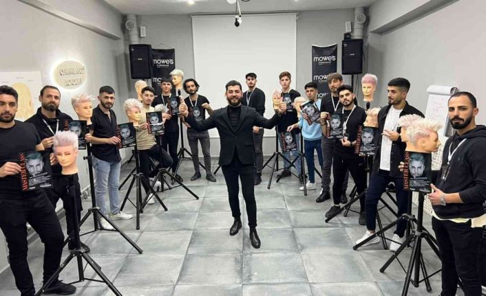 Kuaförlere teknik kesim, renklendirme ve salon yönetimi eğitimine büyük ilgi