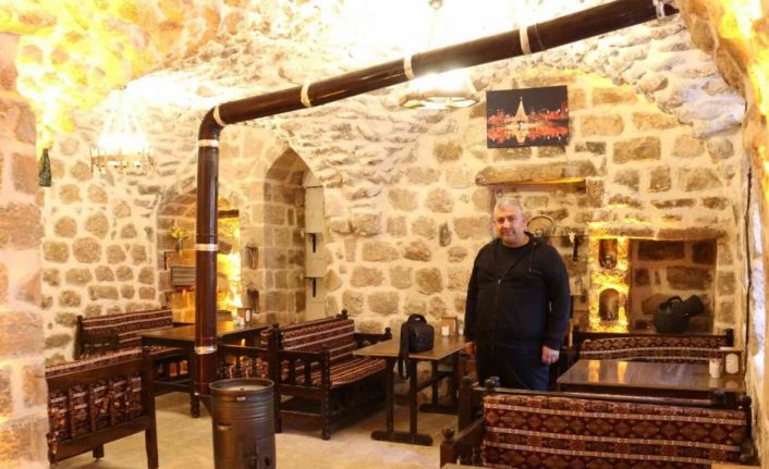 Mardin’de bir girişimci 500 yıllık evini kafeye dönüştürdü