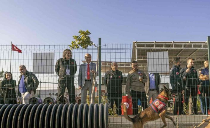 Mersin’de ’Köpekli Arama Kurtarma Çalıştayı’ sona erdi