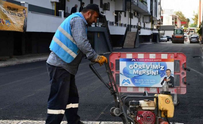 MESKİ, çalışmalarda tahrip olan yolları onarıyor