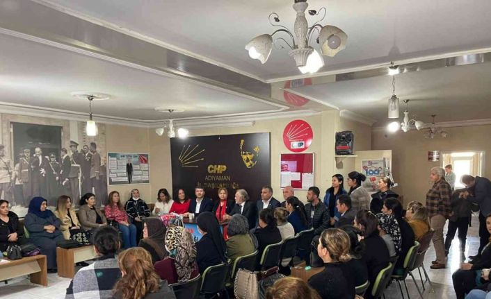 Milletvekili Tutdere, bütçe görüşmelerinin ardından Adıyamanlılarla bir araya geldi