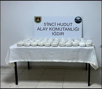 MSB: “Hudut kartallarımız 31 bin 587 gram metamfetamin ele geçirdi”