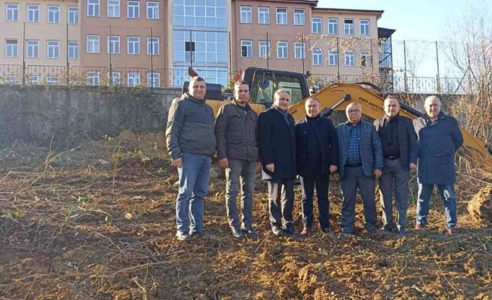 Ormanlı spor salonu inşaatına başlandı