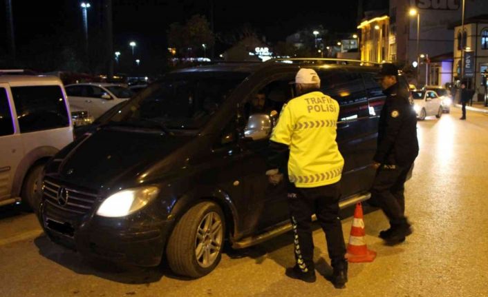 (Özel) Bandırma’da "Türkiye güven huzur" uygulaması