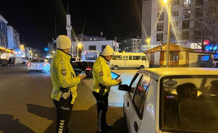 Polisten yılbaşı denetimi