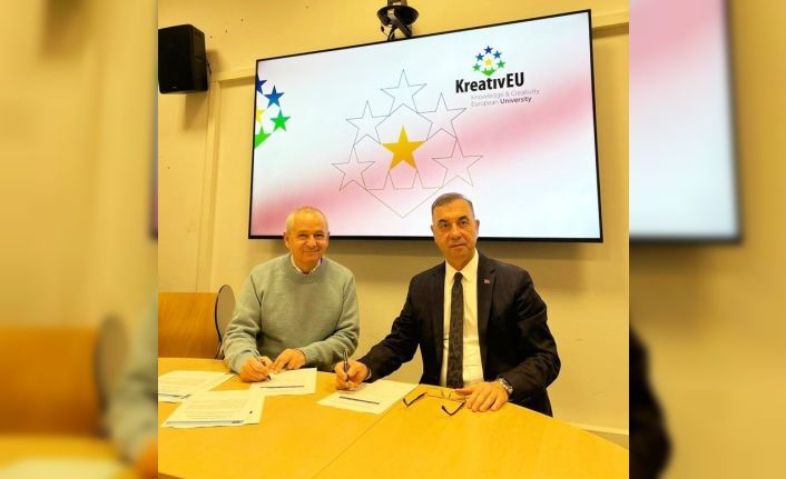 Rektör Tümay, Fransa’da KreativEU proje toplantısına katıldı