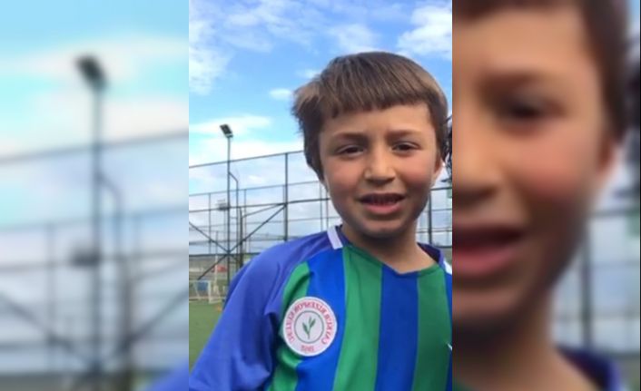 Rize’de üzerine kale direği devrilen minik Yiğit 3 günlük yaşam mücadelesini kaybetti