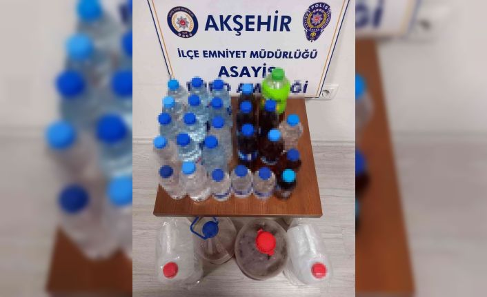 Sahte içki imal edip satan şahıs tutuklandı